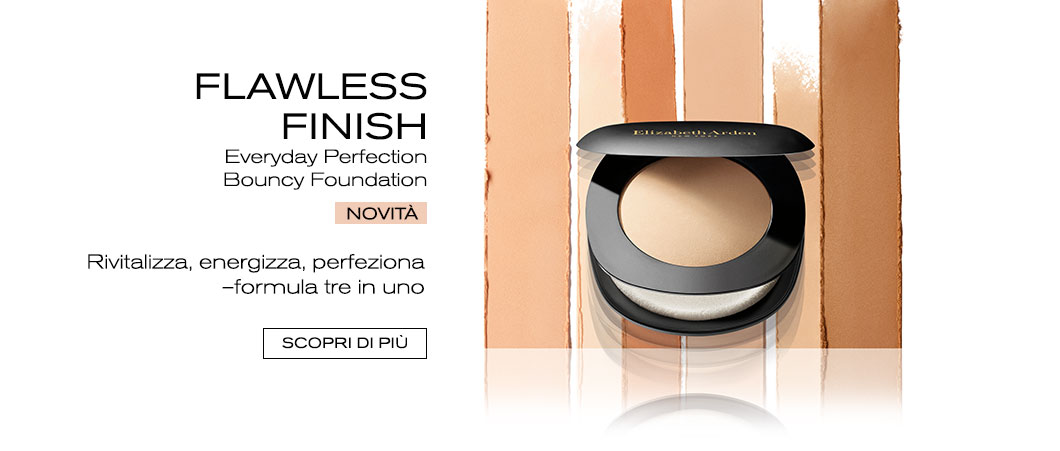 Flawless Finish Everyday Perfection Bouncy Foundation - Elizabeth Arden Italia Makeup